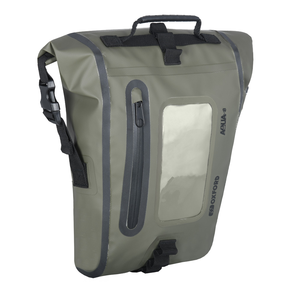 Oxford Oxford Aqua M8 Tank Bag Khaki/Black
